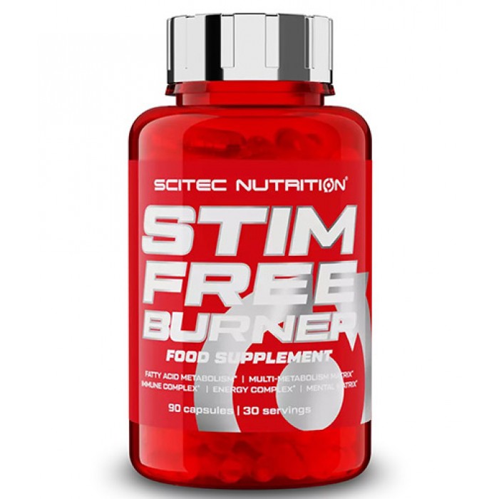 SCITEC Stim Free Burner / 90 Caps